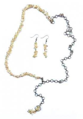 Гарнитур НАВ-Гр-005 Серебряные грани, ювелирная компания