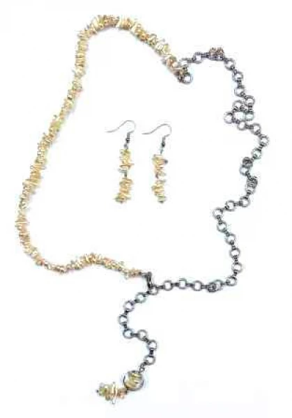 Гарнитур НАВ-Гр-005 Серебряные грани, ювелирная компания