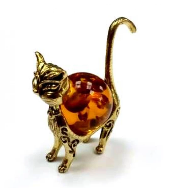 Сувенир 013 Кошечка Серебряные грани, ювелирная компания