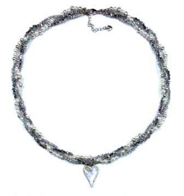 Колье НАВ-К-017 Серебряные грани, ювелирная компания