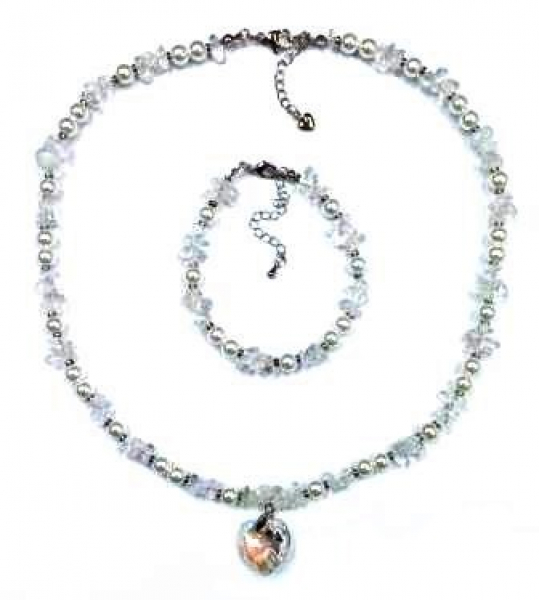 Гарнитур НАВ-Гр-007 Серебряные грани, ювелирная компания