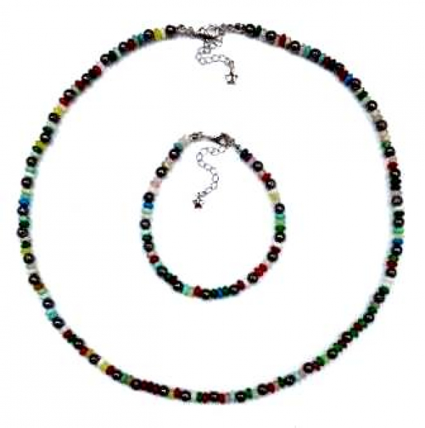 Гарнитур НАВ-Гр-009 Серебряные грани, ювелирная компания