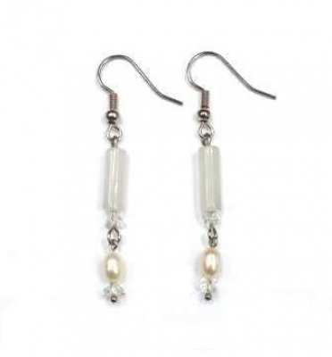 Серьги НАВ-С-007 Серебряные грани, ювелирная компания