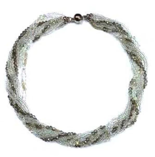 Колье НАВ-К-018 Серебряные грани, ювелирная компания