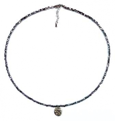 Бусы НАВ-Б-чокер-016 Серебряные грани, ювелирная компания