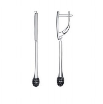 Серьги MAE 2 (Ag 925) Серебряные грани, ювелирная компания