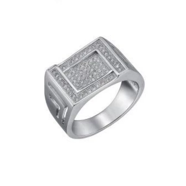 Кольцо SB3R 105 (Ag 925) Серебряные грани, ювелирная компания