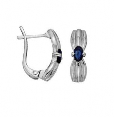 Серьги MKE 15/1 (Ag 925) Серебряные грани, ювелирная компания