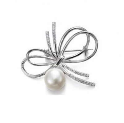 Брошь PCH 213B (Ag 925) Серебряные грани, ювелирная компания