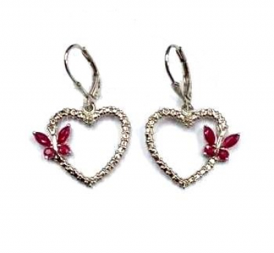 Серьги GNE 5 (Ag 925) Серебряные грани, ювелирная компания