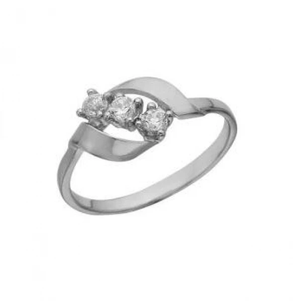 Кольцо LLR 46 (Ag 925) Серебряные грани, ювелирная компания