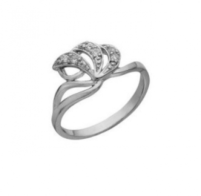 Кольцо LLR 40 (Ag 925) Серебряные грани, ювелирная компания