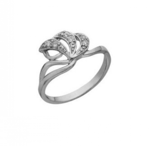 Кольцо LLR 40 (Ag 925) Серебряные грани, ювелирная компания