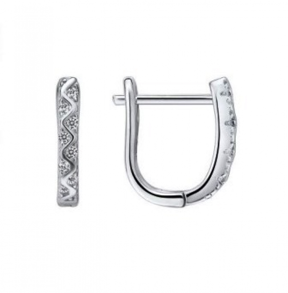 Серьги YME 11 (Ag 925) Серебряные грани, ювелирная компания