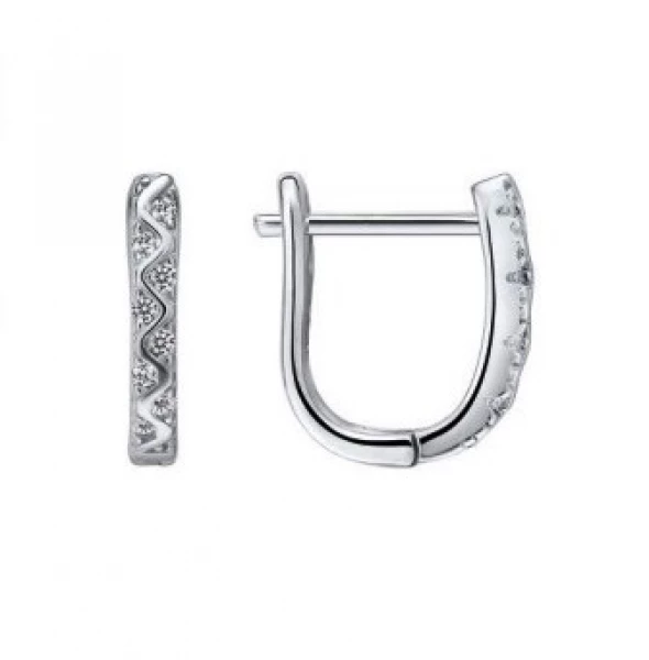 Серьги YME 11 (Ag 925) Серебряные грани, ювелирная компания