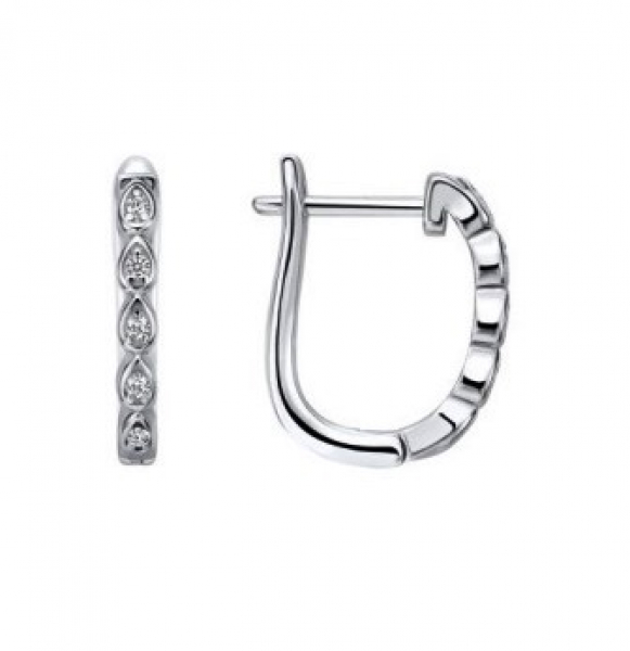 Серьги YME 29 (Ag 925) Серебряные грани, ювелирная компания