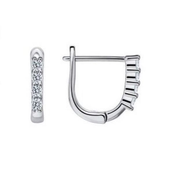 Серьги YME 2 (Ag 925) Серебряные грани, ювелирная компания