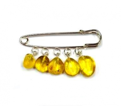 Брошь Булавка 20 Серебряные грани, ювелирная компания