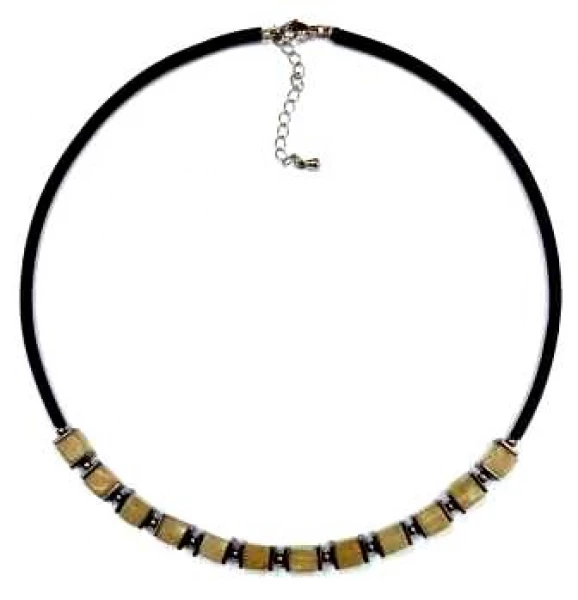 Колье КлЛП175Кв-цитрин Серебряные грани, ювелирная компания