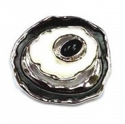 Брошь Магнит Фантазия 15 Серебряные грани, ювелирная компания