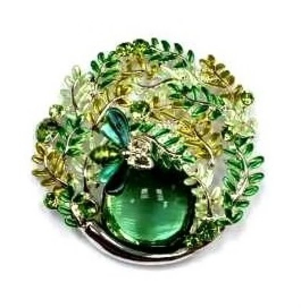 Брошь Магнит Нежность Серебряные грани, ювелирная компания