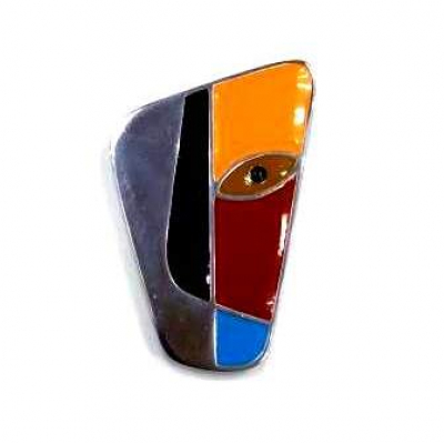 Брошь Магнит Фантазия Дали Серебряные грани, ювелирная компания