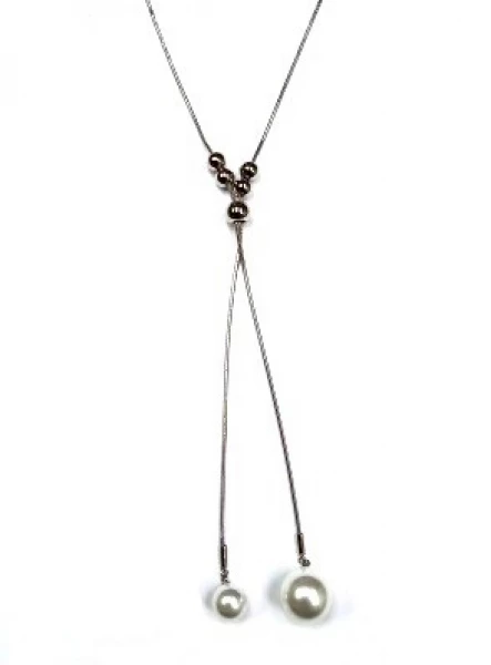 Колье КлЛП231жм (Ювелирный сплав) Серебряные грани, ювелирная компания