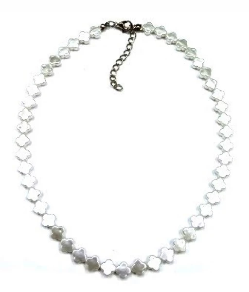 Колье КлЛП242жм (Ювелирный сплав) Серебряные грани, ювелирная компания