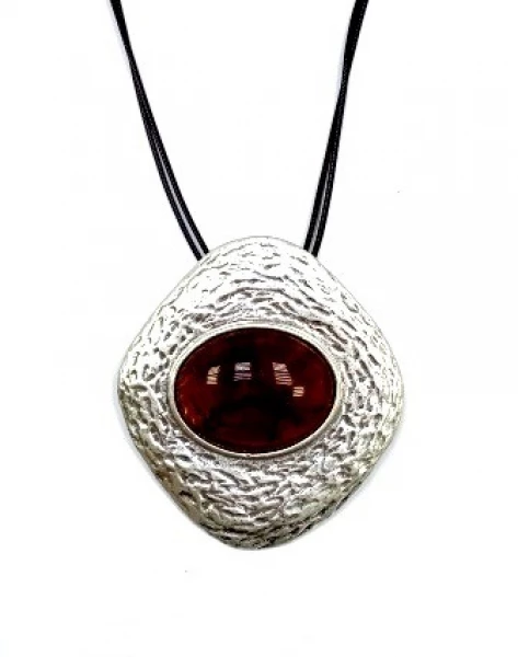 Колье КлЛП248 (Ювелирный сплав) Серебряные грани, ювелирная компания