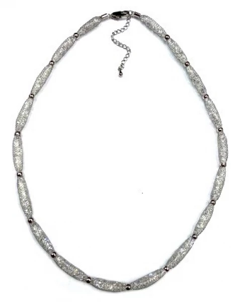 Колье КлЛП245с (Ювелирный сплав) Серебряные грани, ювелирная компания