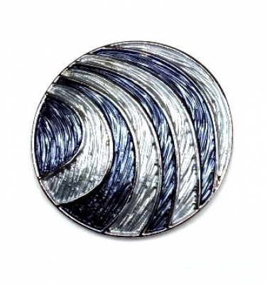 Брошь Магнит Фантазия 17 Серебряные грани, ювелирная компания