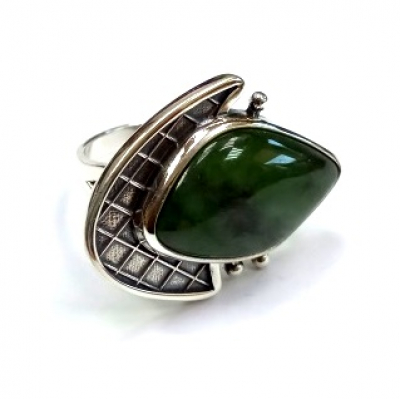 Кольцо к10186Нф (Ag 925) Серебряные грани, ювелирная компания