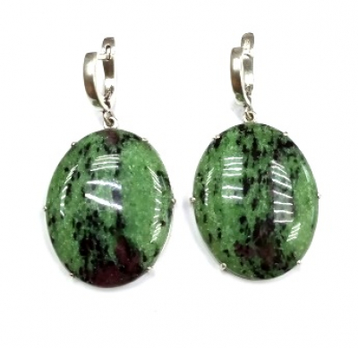 Серьги с1597Цз (Ag 925) Серебряные грани, ювелирная компания