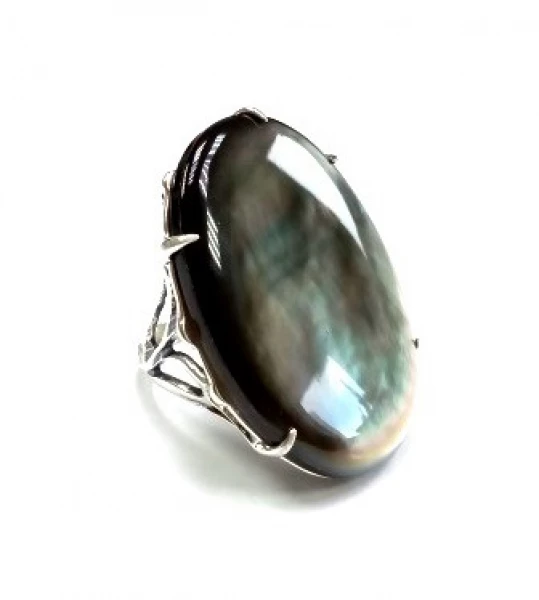 Кольцо к1945Перлс (Ag 925) Серебряные грани, ювелирная компания