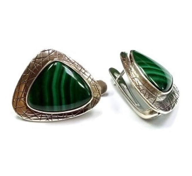 Серьги с1865Мал (Ag 925) Серебряные грани, ювелирная компания