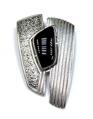 Брошь бш1852Об (Ag 925) Серебряные грани, ювелирная компания