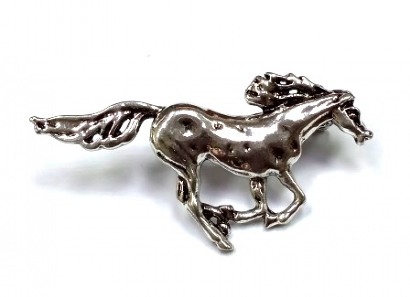 Брошь Лошадка 4. Серебряные грани, ювелирная компания