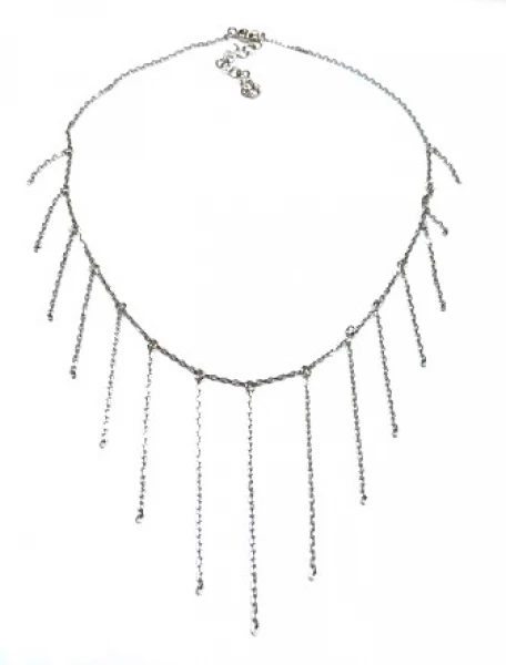 Колье 990246 (Ag 925) Серебряные грани, ювелирная компания