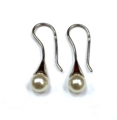 Серьги 300560 (Ag 925) Серебряные грани, ювелирная компания