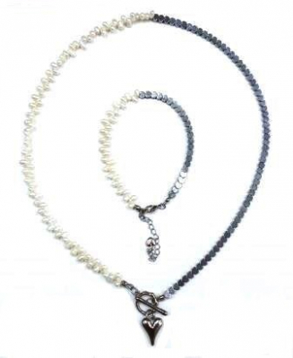 Гарнитур НАВ-Гр-012 Серебряные грани, ювелирная компания