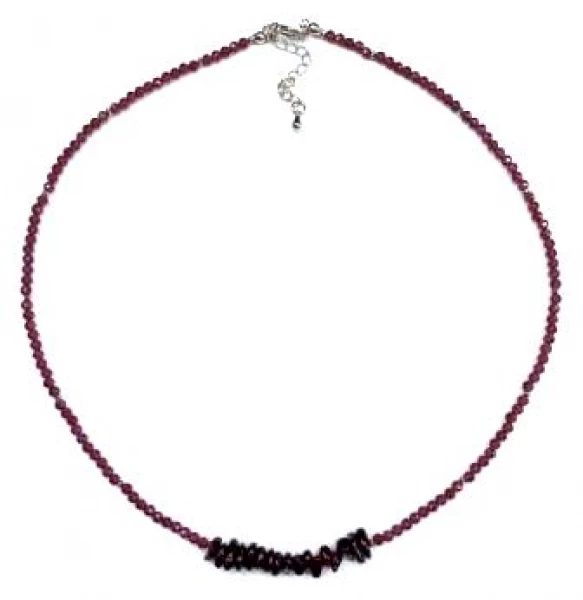 Бусы НАВ-Б-чокер-017 Серебряные грани, ювелирная компания