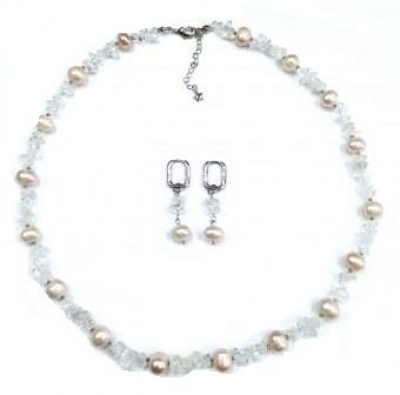 Гарнитур НАВ-Гр-011 Серебряные грани, ювелирная компания