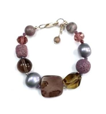 Браслет 810б-1 (Ag 925) Серебряные грани, ювелирная компания