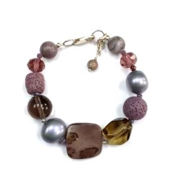 Браслет 810б-1 (Ag 925) Серебряные грани, ювелирная компания