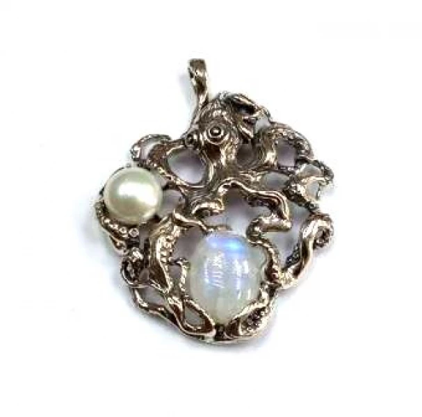 Подвеска 735пЛунЖем (Ag 925) Серебряные грани, ювелирная компания