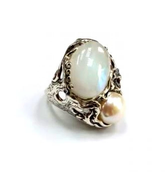 Кольцо 735кЛунЖем (Ag 925) Серебряные грани, ювелирная компания