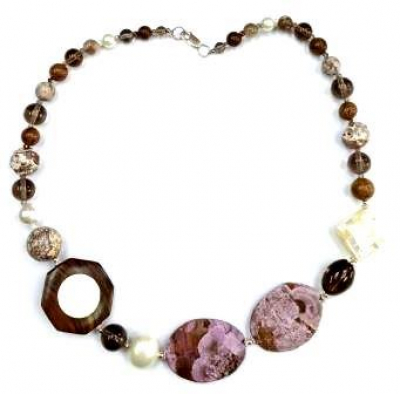 Бусы 812-2 (Ag 925) Серебряные грани, ювелирная компания