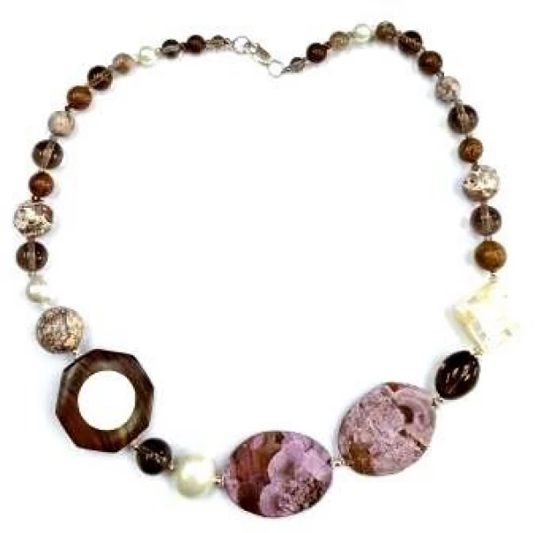 Бусы 812-2 (Ag 925) Серебряные грани, ювелирная компания