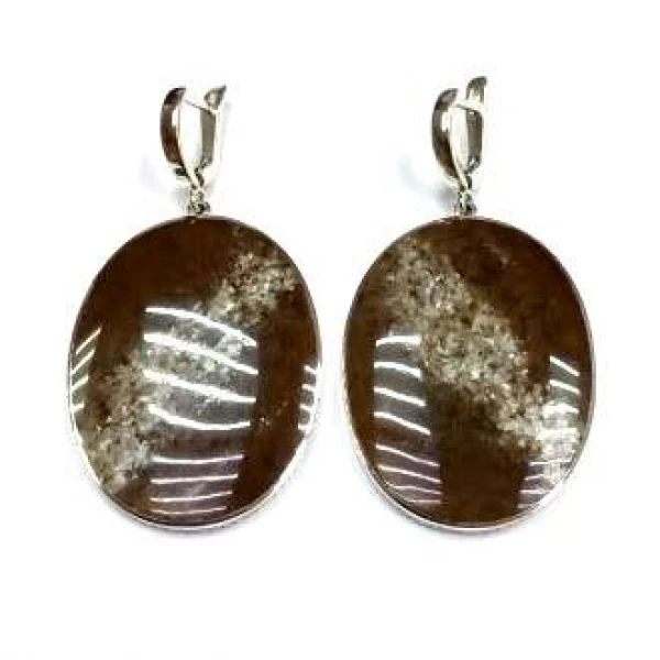 Серьги с1442Нф (Ag 925) Серебряные грани, ювелирная компания