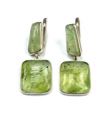 Серьги с1450Прн (Ag 925) Серебряные грани, ювелирная компания